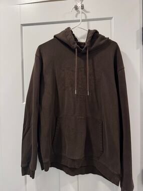 GAP Chocolate Brown Hoodie Large